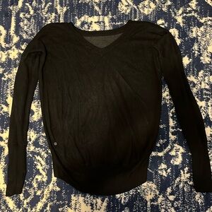 Lululemon Black Long Sleeve Shirt